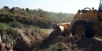 مسدود کردن انشعاب غیر مجاز حفر شده از نهر لشکر آباد۳