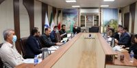 جلسه مجمع عمومی سالانه شرکت آبیاری کرخه وشاوور در سازمان آب و برق خوزستان برگزار شد ۲