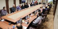 جلسه مجمع عمومی سالانه شرکت آبیاری کرخه وشاوور در سازمان آب و برق خوزستان برگزار شد ۳