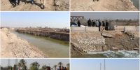 بازدید مدیرعامل شرکت بهره برداری از شبکه های آبیاری کرخه و شاوور از روند عملیات لایروبی نهر ابوچمبه