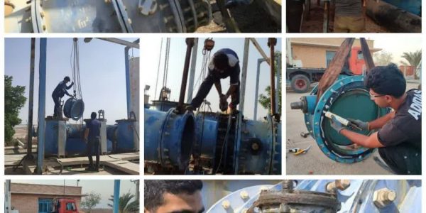 نصب و راه‌اندازی تجهیزات پمپاژ برای تأمین پایدار آب کشت زمستانه در حوضه کارون جنوبی (آبادان)